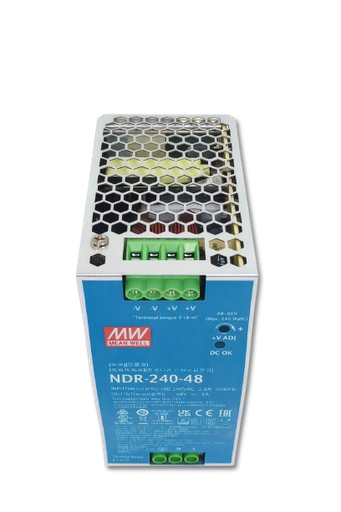Fuente de poder Riel DIN metálica 240W NDR-240