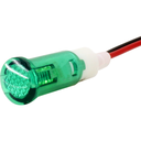 Indicador luz piloto 10mm plástico con cable 20cm serie IL10