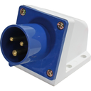 Enchufe industrial macho socket sobrepuesto negativa 220 a 250VAC 16 a 63A serie TLM