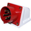 Enchufe industrial macho socket sobrepuesto negativa 380 a 415VAC 16 a 63A serie TLM