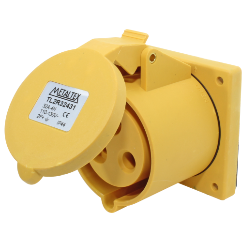 Enchufe industrial hembra socket panel 110 a 130VAC 16 a 32A serie TL2R