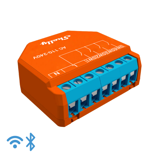 Controlador de 4 entradas digitales operado por Wi-Fi para un control de acciones