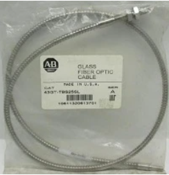 Glass Fiber Optic Cable, Stainless Steel, TB Threaded 5/16in, One Sensing Tip, 0.9m