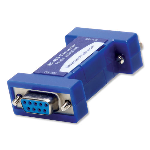 Convertidor RS-232/485 alimentado por puerto DB9F-DB9F