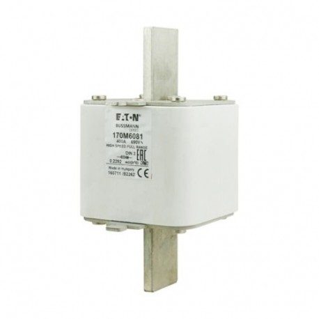 Fusible ultrarrápido Bussmann 400 A, AC 690 V, DIN 3