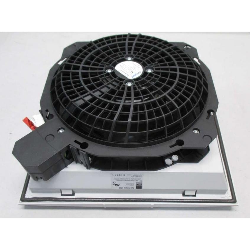 Ventilador Axial con filtro, 323x323mm 230VAC 460m3/h, IP54