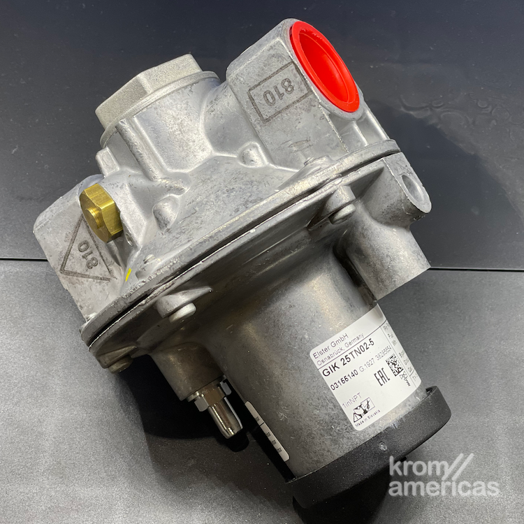 Air/gas ratio control GIK 25TN02-5B, 1" NPT, With By-Pass Screw Adj.