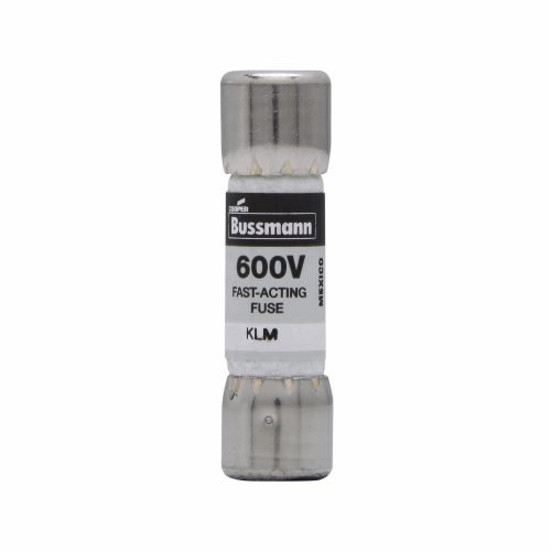 Fusible Bussmann KLM (10x38mm) Midget Fuses,  600Vac/dc, 1⁄10–30A, rápido
