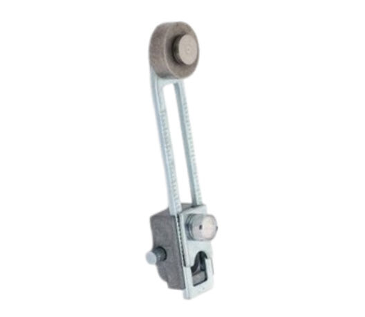 Limit Switch Front Roller Lever, Corrosion Resistant, 1.19" to 3.0" Adjustable Radius