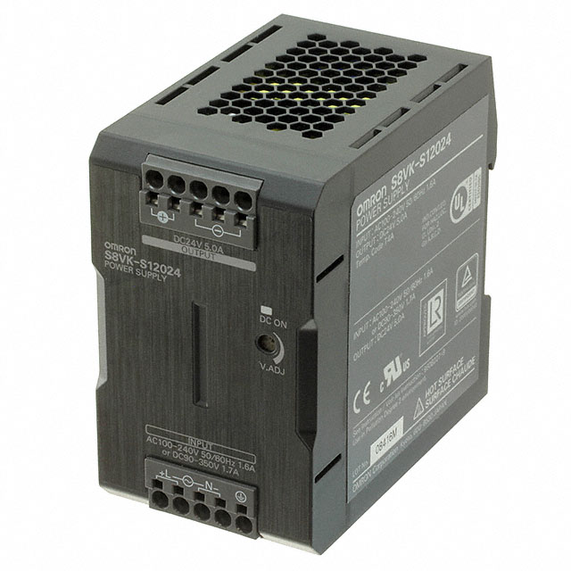 AC/DC Power Supply Single-OUT 24V 5A 120W 12-Pin