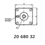 Fusible SIBA ultrarrápido aR 690V SQB3 rosca M12