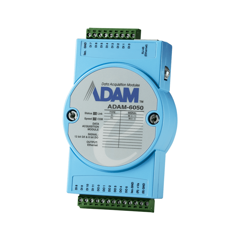 E/S remotas Ethernet Modbus/SNMP/MQTT IoT 12DI/6DO