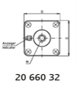 Fusible SIBA ultrarrápido aR 690V SQB1 rosca M8