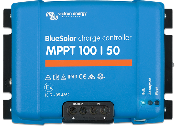 Controlador de carga solar BlueSolar 12/24V-50A 100V, Bluetooth integrado