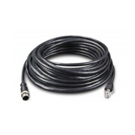 4-Pin D-Coding M12 Male to RJ-45 Ethernet Cable, 10 meters