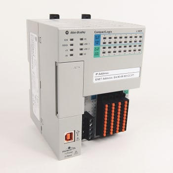 Controlador CompactLogix L16, solo 24 VCC, Expansión de hasta 6 módulos