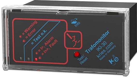 Kries Transformer-powered Protection Relay IKI-30, Relay contact: Normally closed