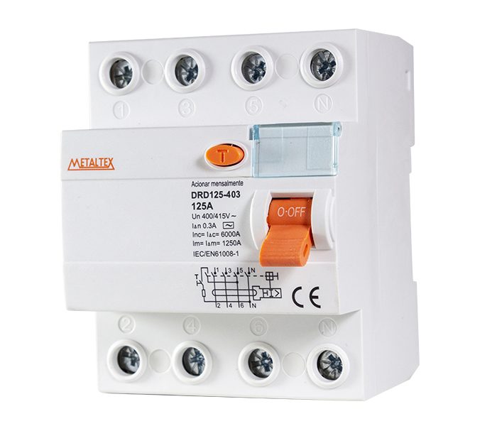 Interruptor Diferencial 125A Serie DRD