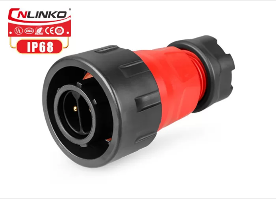Conector Serie YM-24 Macho 2 Pines Plug Soldar CNLINKO