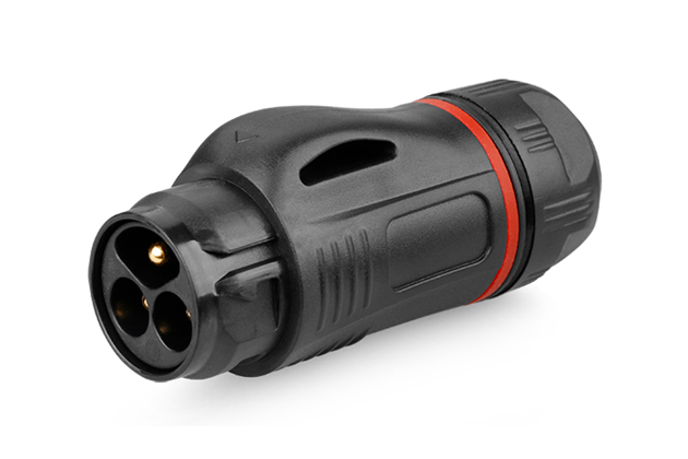 Conector de Alimentación de 3 Pines Serie BD-24 de CNLINKO.