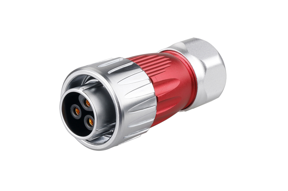 Conector Serie DH-24 Hembra 3 Pines Plug Soldar CNLINKO