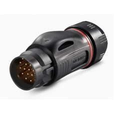 Conector Serie BD-24 Macho 19 Pines Volante Plástico CNLINKO