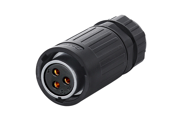 Conector Serie YA-20 Hembra 3 Pines Plug Soldar CNLINKO