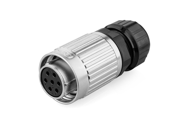 Conector Serie YW-20 Hembra 7 Pines Plug Soldar CNLINKO