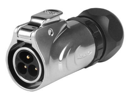 Conector Serie LP-20 Macho 3 Pines Plug Bloqueo CNLINKO