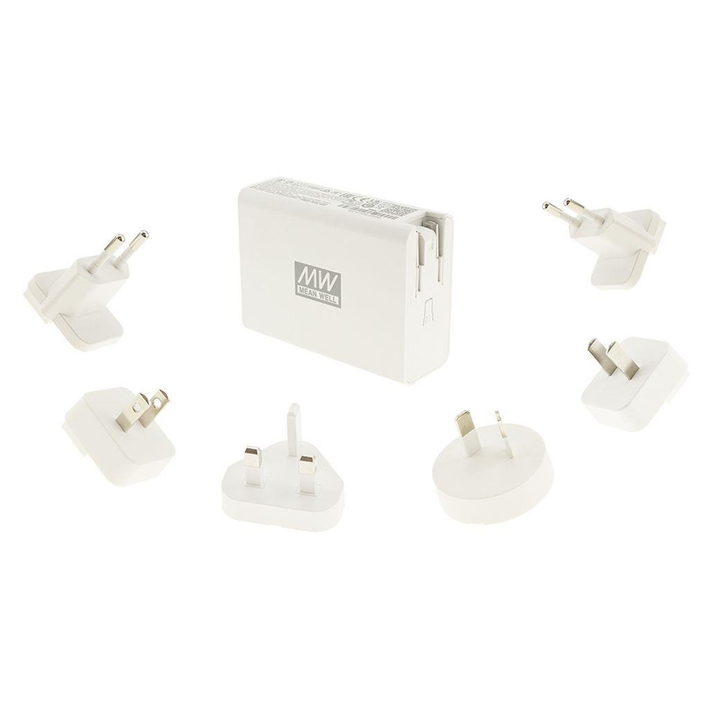 100W 4-Port USB GaN Adaptador de cargado rápido