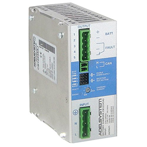 CB12245AJ Cargador de Batería 12/24V con CANBus ADEL System DIN Rail