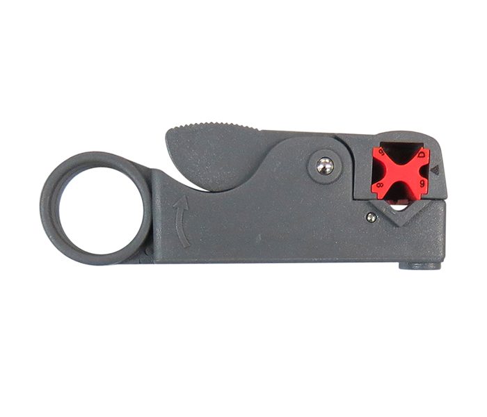 Pelacables coaxial RG58, 59, 62 y 6 - Gris