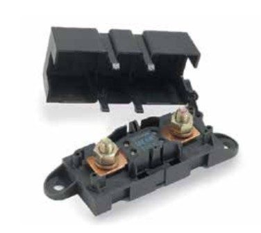 Portafusible Littelfuse MEGA 500A 32VAC/32VDC Chassis Mount Bolt Down