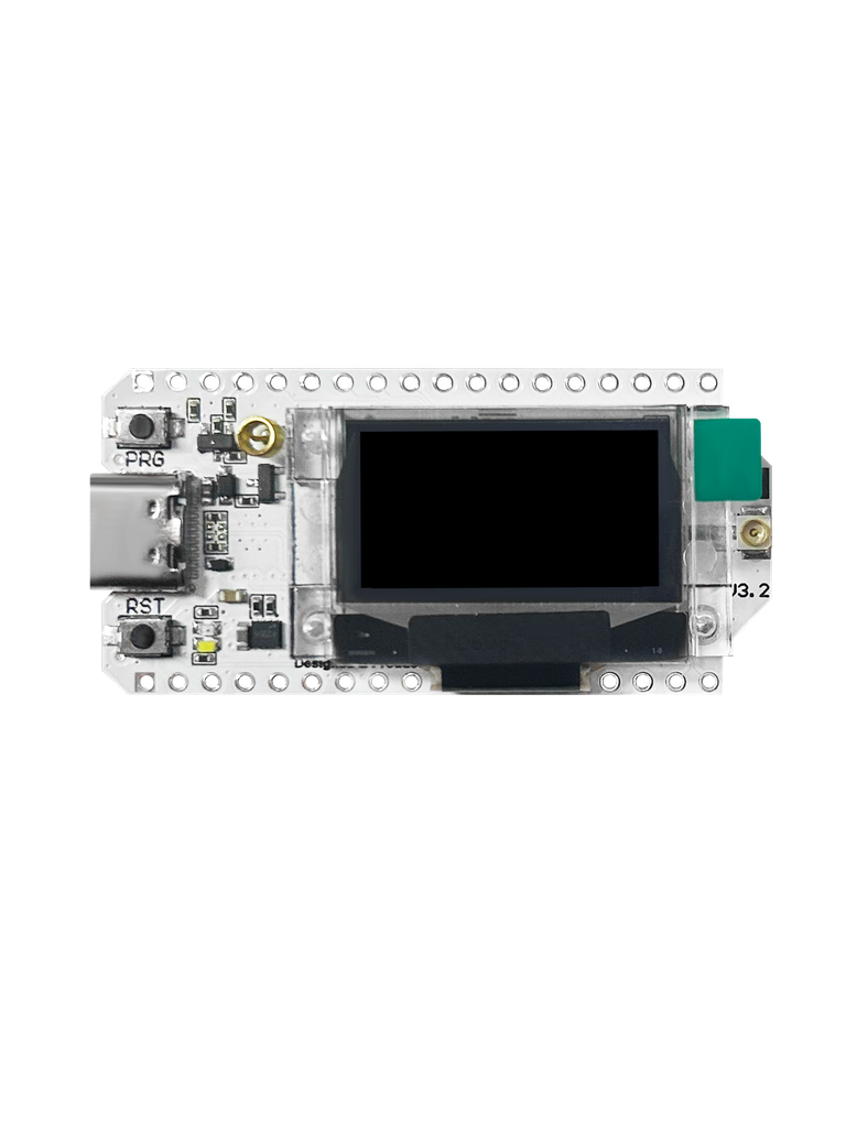 Heltec Wi-Fi LoRa 32 (V3) meshtastic con carcasa y antena