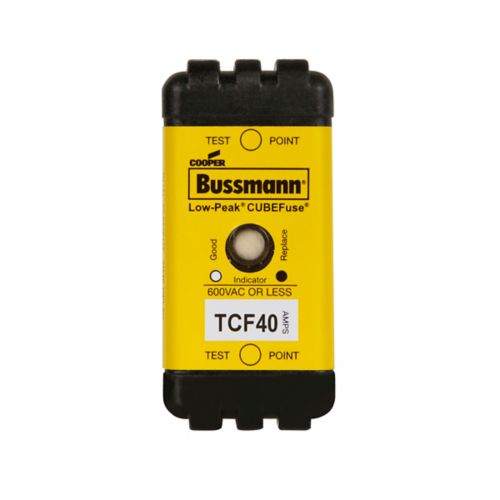 Fusible Bussmann TCF, Low-Peak, 300 VDC, 600VAC, Time Delay