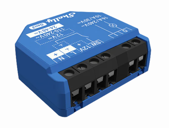 Interruptor inteligente operado por WiFi de 1 canal 16A no UL