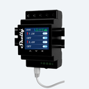 Interruptor inteligente profesional de 4 canales 16A por canal para riel DIN con medición de potencia