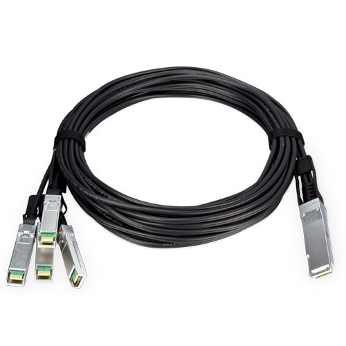 CB-QSFP4X25G-3M Cable Breakout 100G QSFP28 a 4 x 25G SFP28 (3 metros)