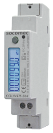 Contador monofásico directo hasta 40A Countis E03 230 VAC con comunicación MODBUS RS-485