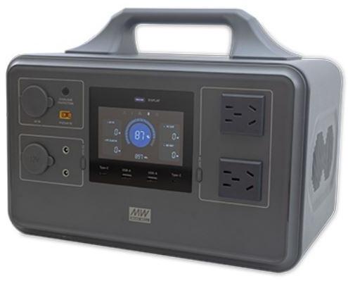 Estación de energía portátil de 500W a 2400W EU Serie ES-S