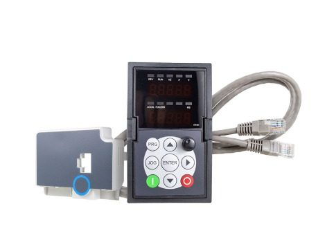 Teclado remoto con función copia para variador IF30, incluye cable y tapa