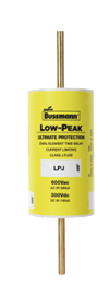 Fusibles Low-Peak™ LPJ, Clase J, 600 VCA / 300 VCD , 70-600 A, con doble elemento y retardo de tiempo
