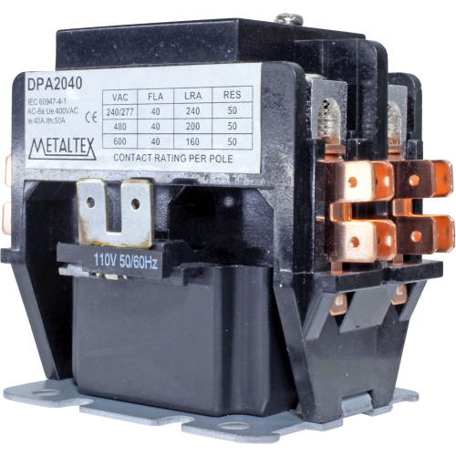 Contactor bipolar 40A AC1 serie DPA2040