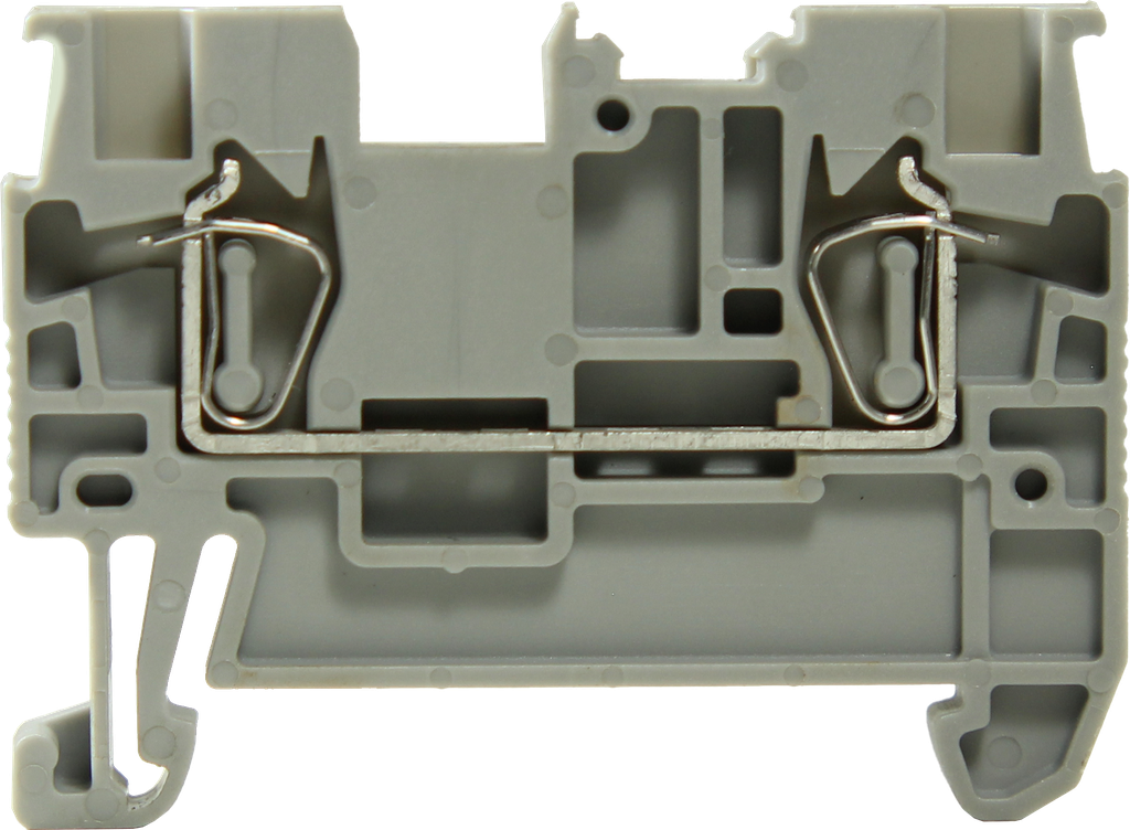 Bornera riel din 1.5mm² 17.5A libre mantenimiento con resorte BK1