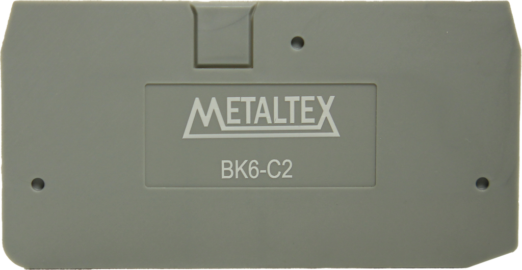 Tapa bornera Serie BK 6mm² 2 vías