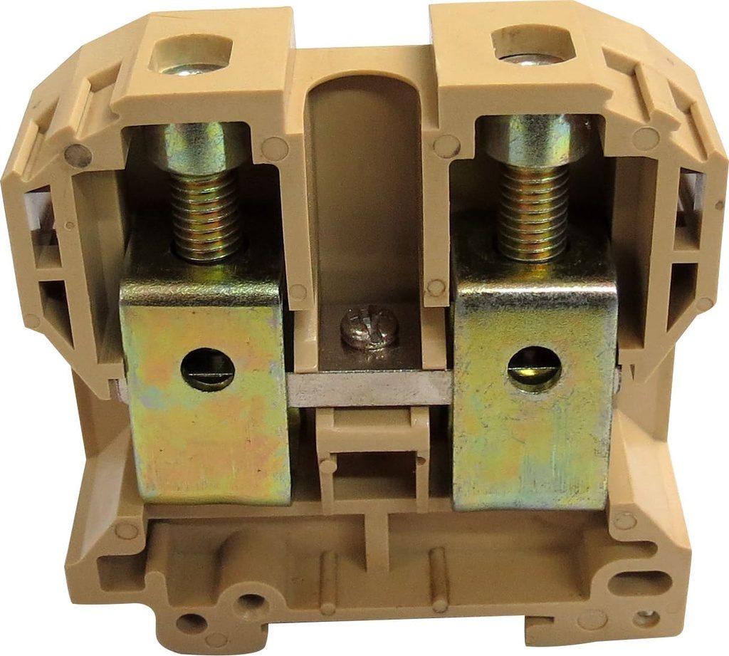 Bornera riel din 70mm² 207A con tornillo de fijación Serie M