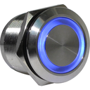 Pulsador antivandálico momentáneo iluminado tricolor Serie AV22_RGB