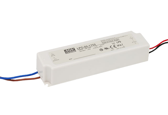 Driver LED plástico corriente 60W LPC-60