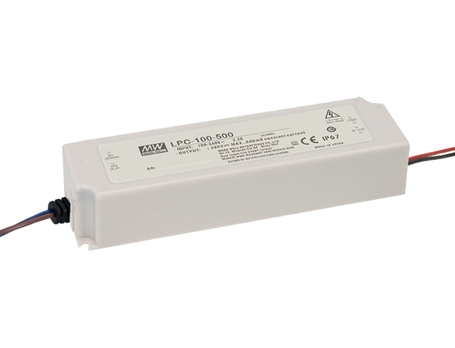 Driver LED plástico corriente 100W LPC-100