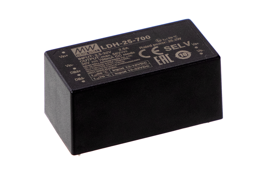 Conversor DC-DC Step-UP para LED 25W LDH-25